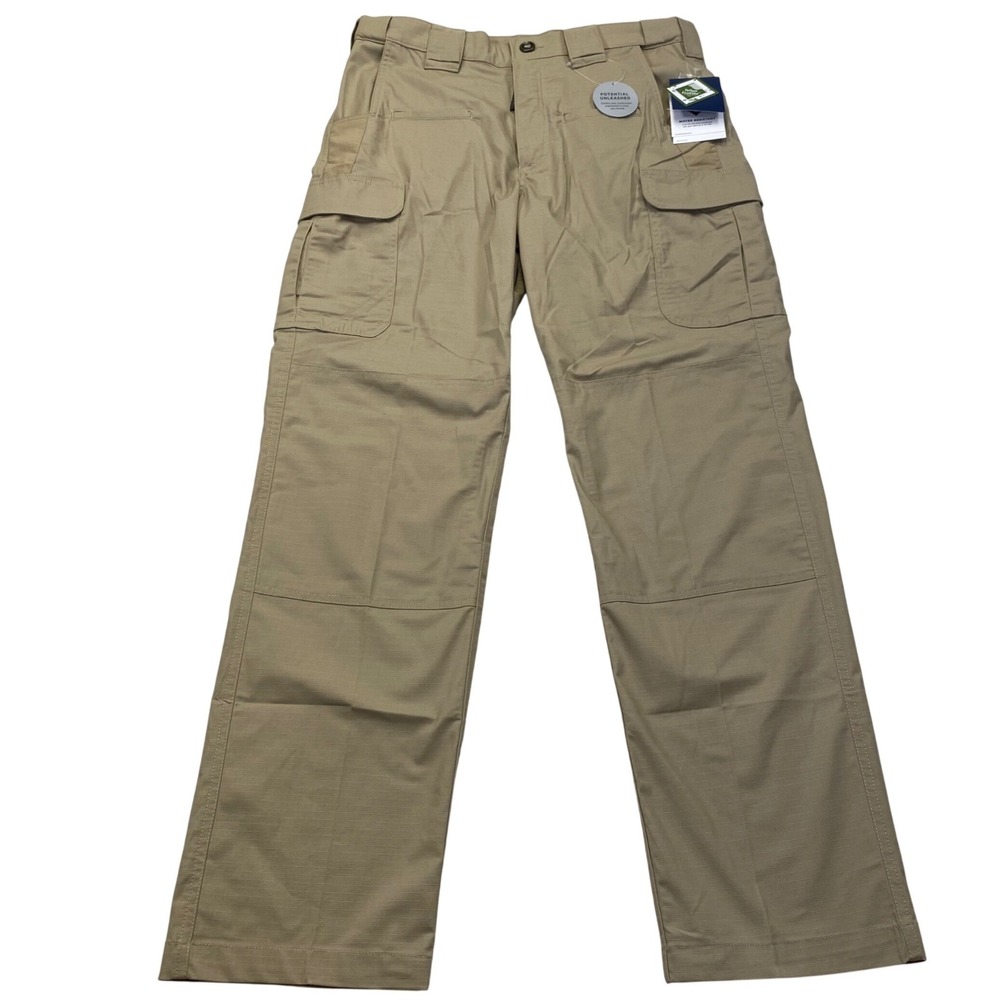 Propper Kinetic Tactical Pants Mens 34x34 Khaki Ripstop Water Resistant F52944X